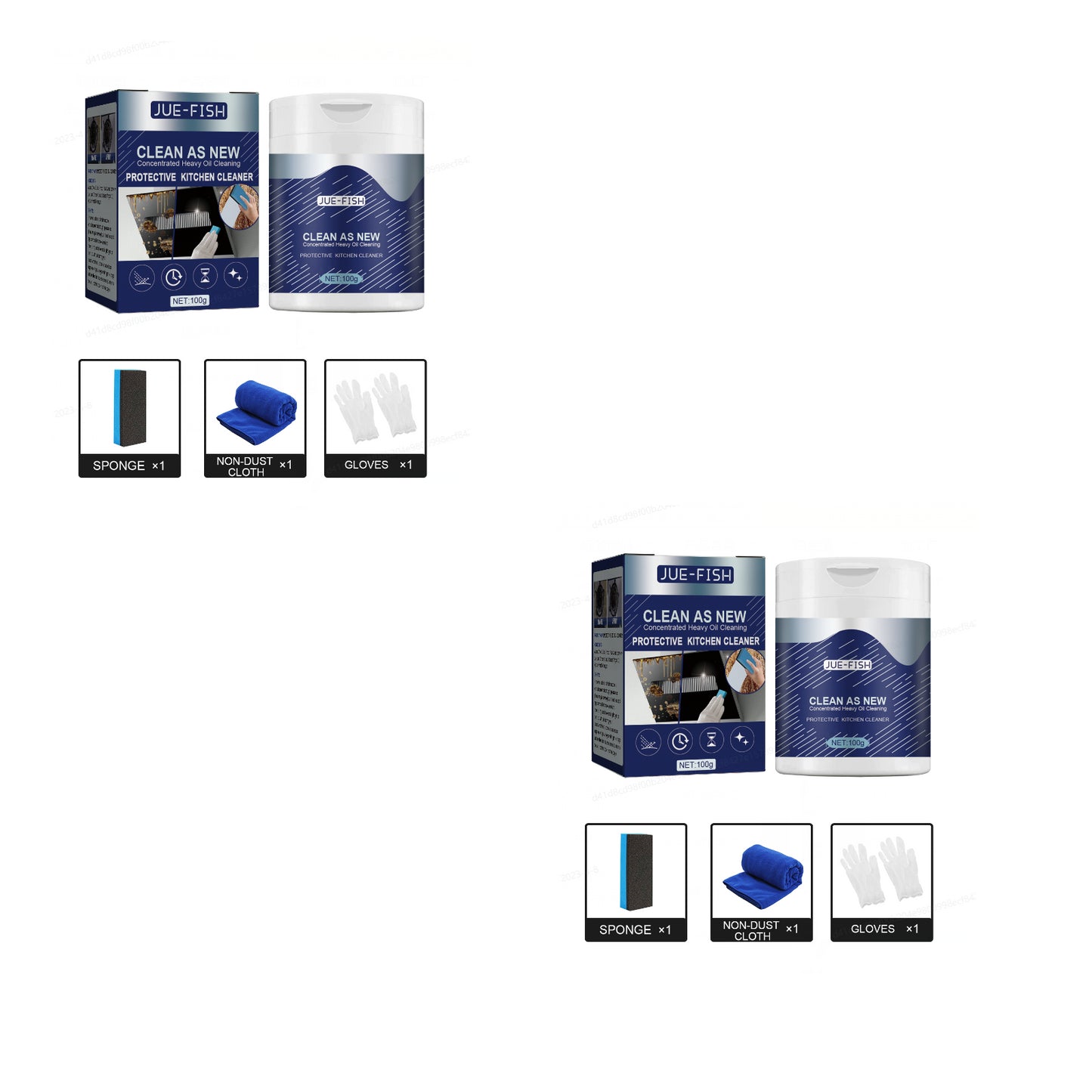 Kitchen Protective Cleaning Powder, Kitchen Range Hood Stove Faucet Oil Dirt Cleaning Powder